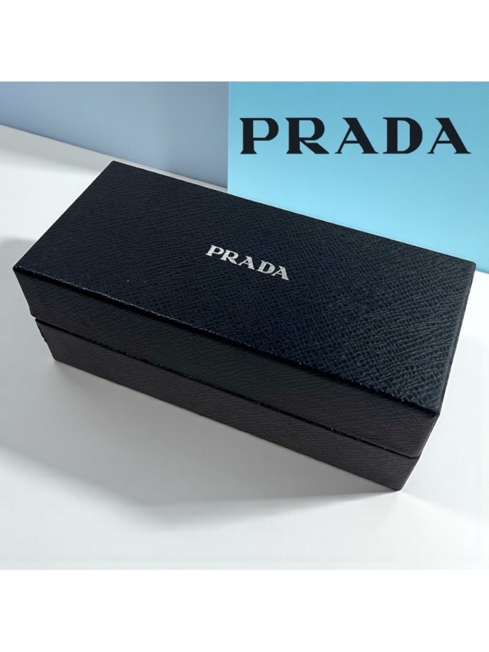 Prada Authentic Empty Sunglasses/Eyewear Gift Box Luxury Designer Packaging Blk